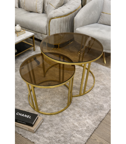 Luxe Loop Coffee Table Set (2 pcs)
